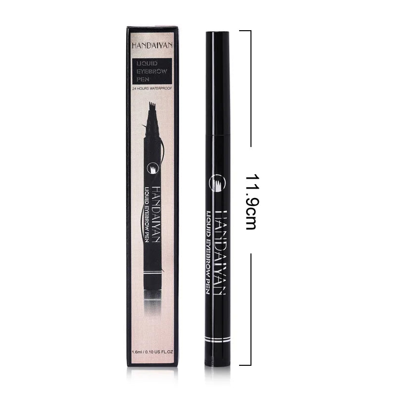 4D Microblading Eyebrow Pen 4 Forks Tip Eyebrow Tattoo Pencil Long Lasting Fine Sketch Liquid Eye Brow Make Up SuperFye 000201 SuperFye