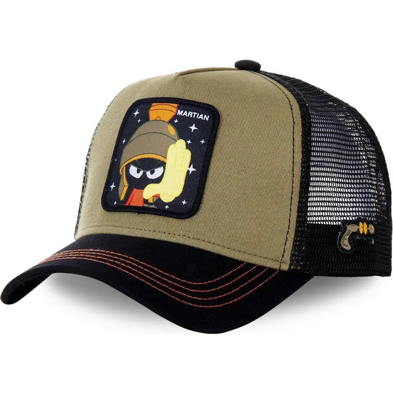 Hot Sale Unisex Anime Cartoon Cap High Quality Patch Draw Baseball Cap Men Trucker Hat