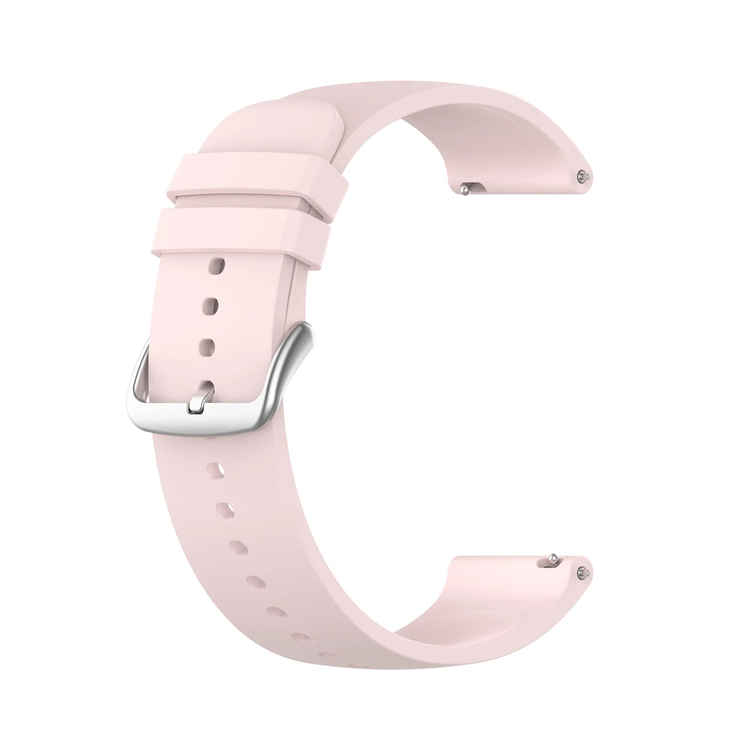 20mm Silicone Strap For Huami Amazfit GTS 4/2 Mini GTS 3 2e Smart Watch Band for Huami Amazfit Bip 3/Bip U Pro SuperFye Light Pink / 20mm SuperFye