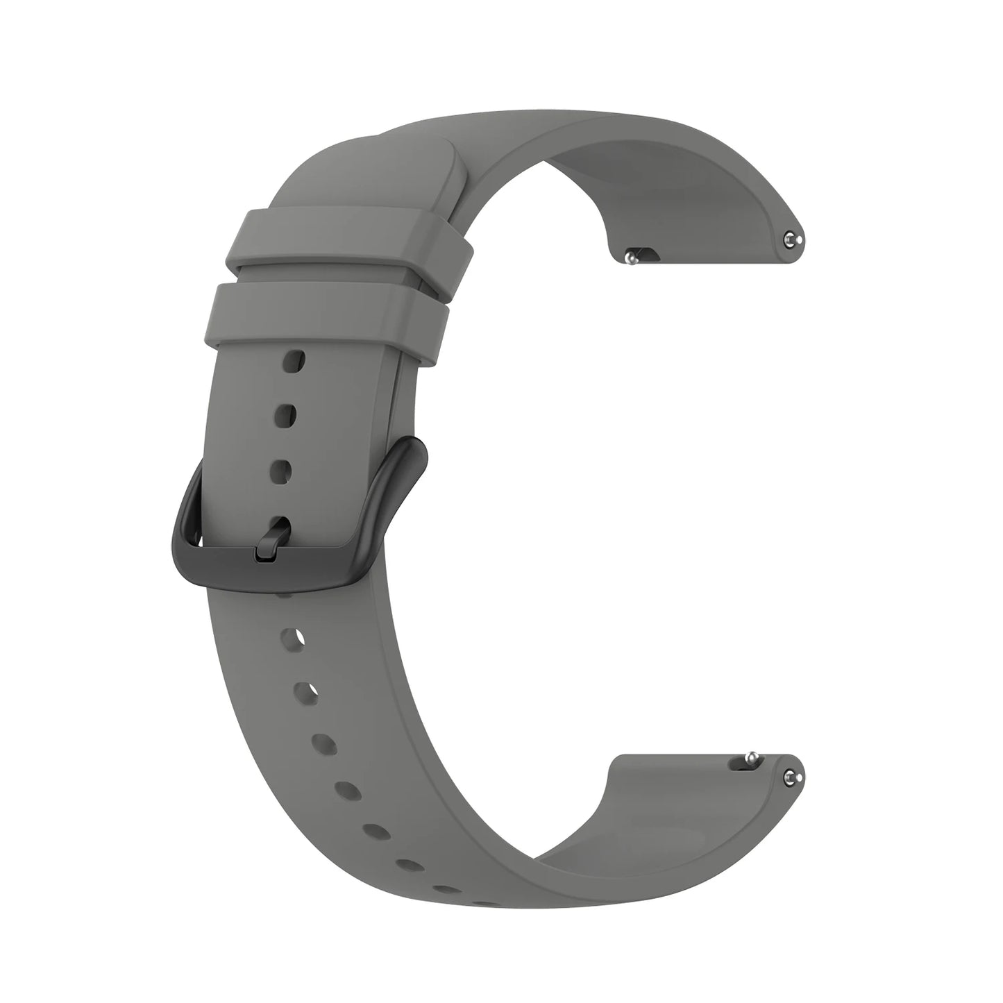 20mm Silicone Strap For Huami Amazfit GTS 4/2 Mini GTS 3 2e Smart Watch Band for Huami Amazfit Bip 3/Bip U Pro SuperFye Dark Gray / 20mm SuperFye