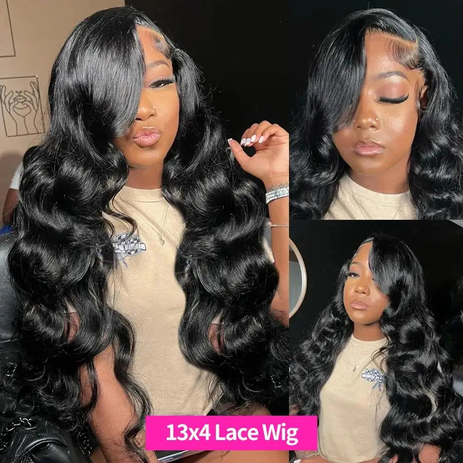 HD Transparent 13x4 13x6 Body Wave Lace Front Wig Pre Plucked 360 Lace Frontal Wig Human Hair Wigs For Women 5x5 Wig 200 Density SuperFye 360 HD / United States / 34inches|180 Density SuperFye