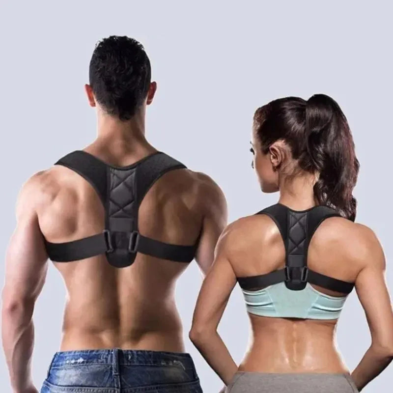 Posture Corrector Clavicle Spine Back Belt Adjustable Unisex Upper Back Shoulder Lumbar Posture Correction SuperFye L for 70-110KG SuperFye