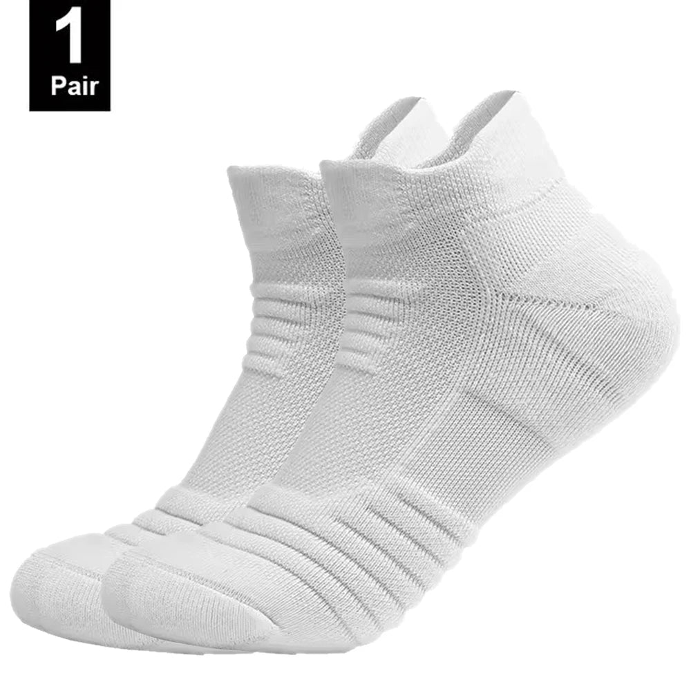 1/3 Pairs Anti-slip Football Socks Men Cotton Sock Short Long Tube Soccer Basketball Sport Socks Breathable Deodorous Sock 39-45