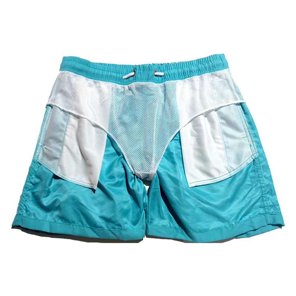 Swim Trunks Swim Shorts for Men Quick Dry Board Shorts Bathing Suit Breathable Drawstring With Pockets for Surfing Beach Summer SuperFye Khaki / L SuperFye