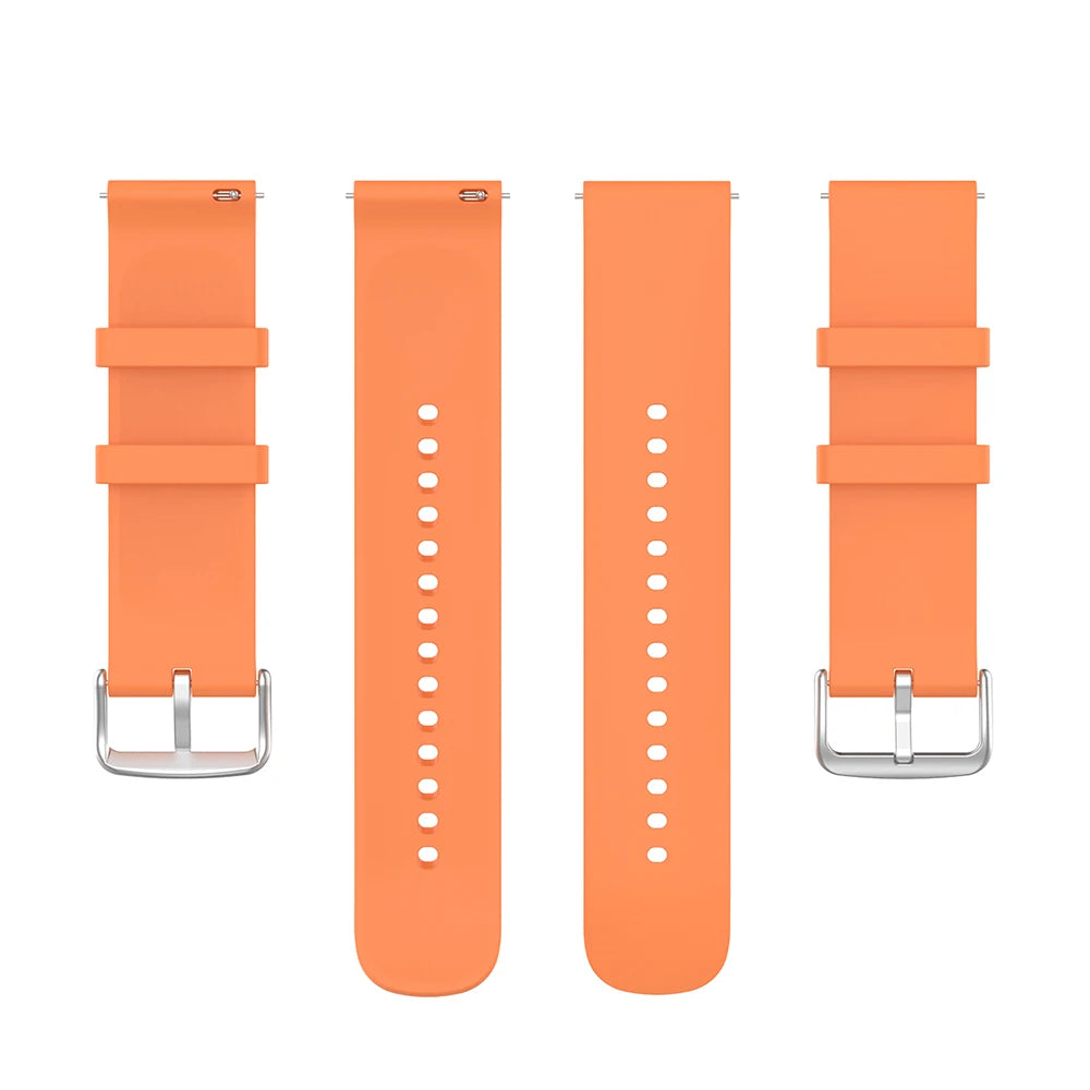 20mm Silicone Strap For Huami Amazfit GTS 4/2 Mini GTS 3 2e Smart Watch Band for Huami Amazfit Bip 3/Bip U Pro SuperFye Orange / 20mm SuperFye