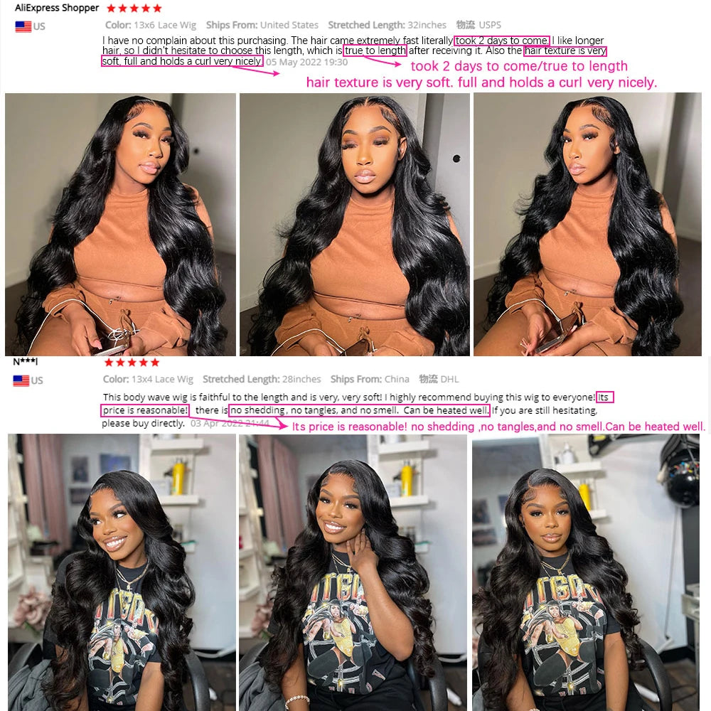 13x4 Lace Front Human Hair Wigs Brazilian Body Wave Lace Front Wig 13x6 HD Lace Frontal Wigs For Women Human Hair Closure Wig SuperFye 5x5 Lace Wig / france / 34inches|200 Density SuperFye