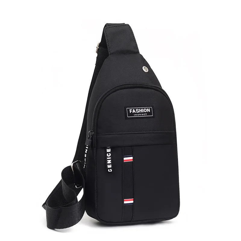 New Shoulder Bag Man 2022 Casual Chest Business Male MultiFunctional Women Backpack Cycling Sports Rucksack Travel Pack SuperFye Black SuperFye