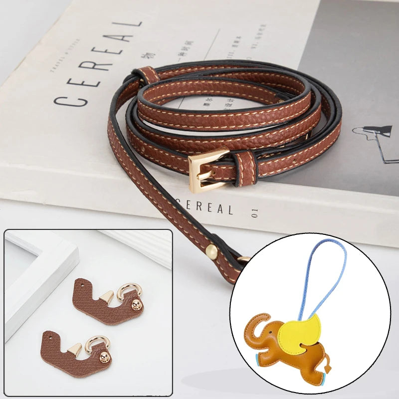 Bag Accessories Hooks Shoulder Straps For Long champ Leather Accessories DIY Mini Transformation Punch Free Shoulder Crossbody