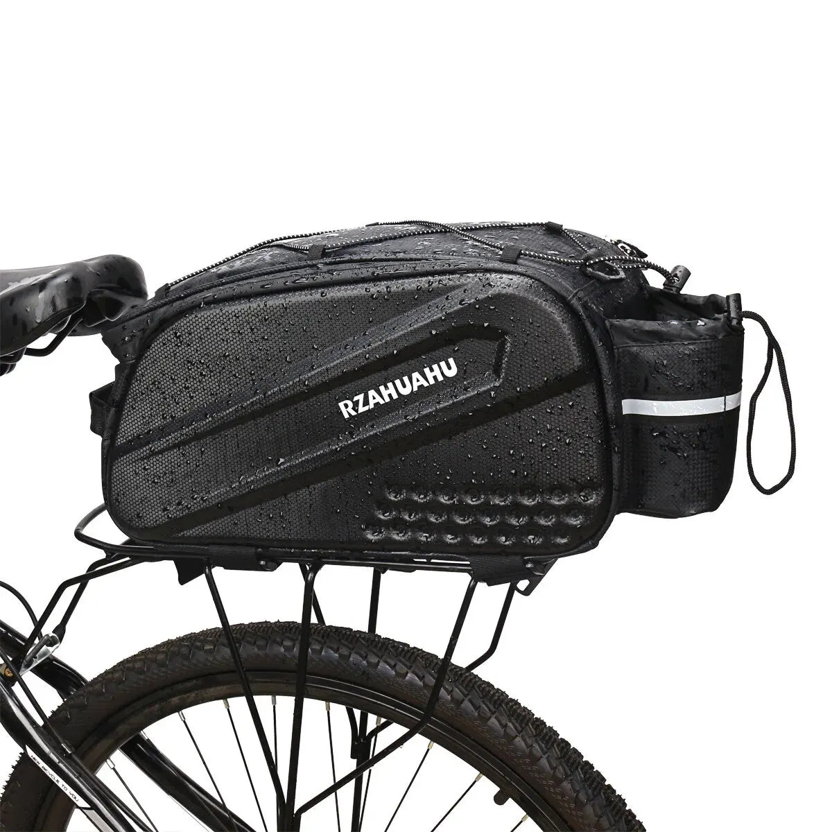 Bicycle Camel Bag Large Capacity Electric Foldable Rear Seat Bag For Mountain Bikes Cycling Parts and Camel Bag Accessories SuperFye 10L / Black SuperFye