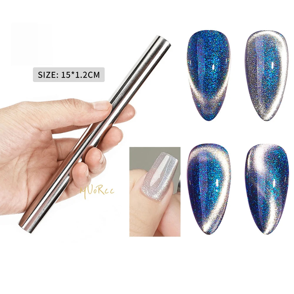 Strong Cat Magnetic Stick UV Gel Polish Varnish Nails Art Decoration French Multi-Function Magnet Pen Painting Gel Manicure Tool SuperFye TD155-6 SuperFye