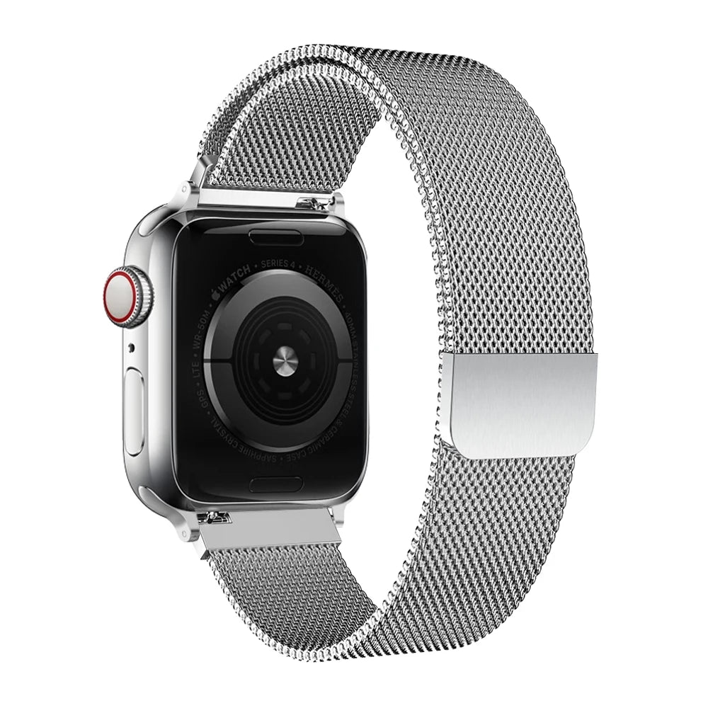 Milanese Strap For Apple Watch Ultra 2 49 46mm 42mm 44mm 40mm 45mm 41mm 38mm Bracelet For iWatch Series 10 9 3 6 5 SE 7 8 Strap SuperFye Space gray / 38 40 41 S10 42mm SuperFye