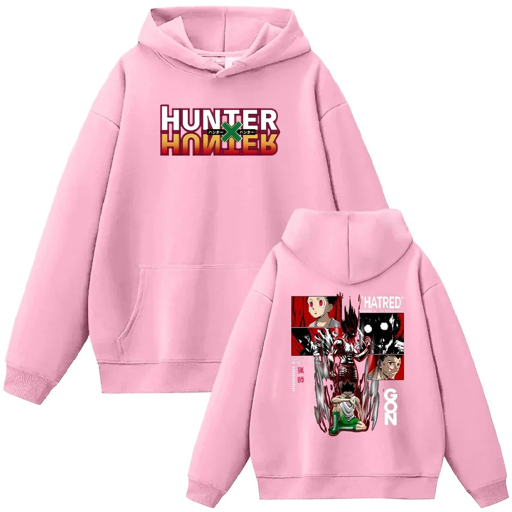 Hunter X Hunter GON·FREECSS Manga Printed Hoodies For Men Women Harajuku Pullover Autumn Winter Long Sleeve Sweatshirts Clothing