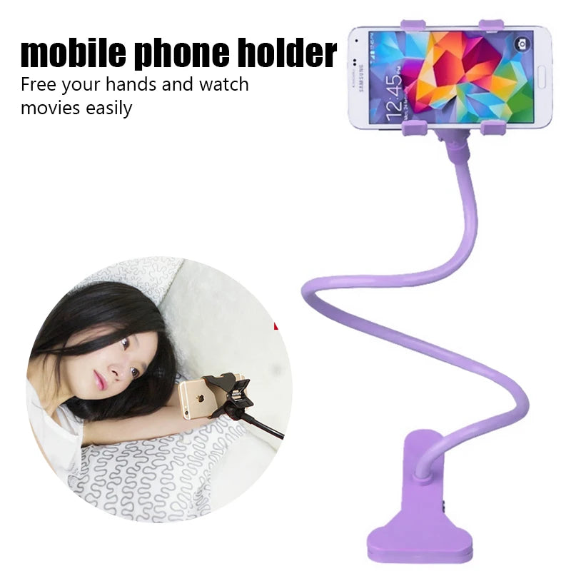 Universal Mobile Phone Holder Flexible Lazy Holder Adjustable Cell Phone Clip Home Bed Desktop Mount Bracket Smartphone Stand SuperFye 001 SuperFye