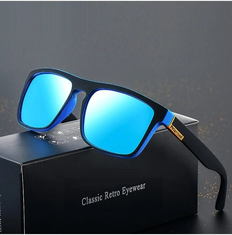 Men Women Polarized Sunglasses Luxury Brand Designer Vintage Sunglasses Man Fashionable Driving Sun Glasses Eyewear Eyepieces SuperFye 03 Blue mirror SuperFye