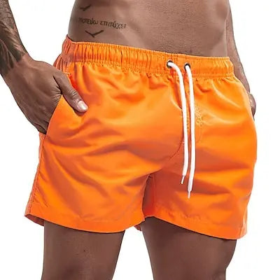 Swim Trunks Swim Shorts for Men Quick Dry Board Shorts Bathing Suit Breathable Drawstring With Pockets for Surfing Beach Summer