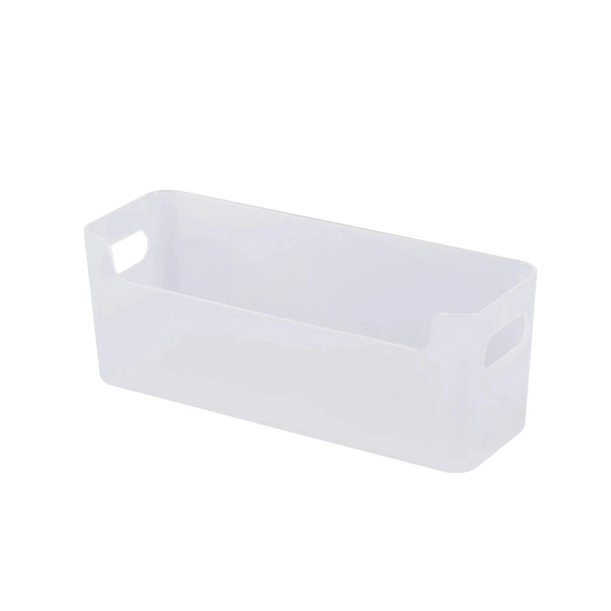 1PC Kitchen Cabinet Layered Shelf Storage Box Seasoning Various Space Saving Cabinet Drawer Storage Separation Sorting Box SuperFye transparent-S SuperFye