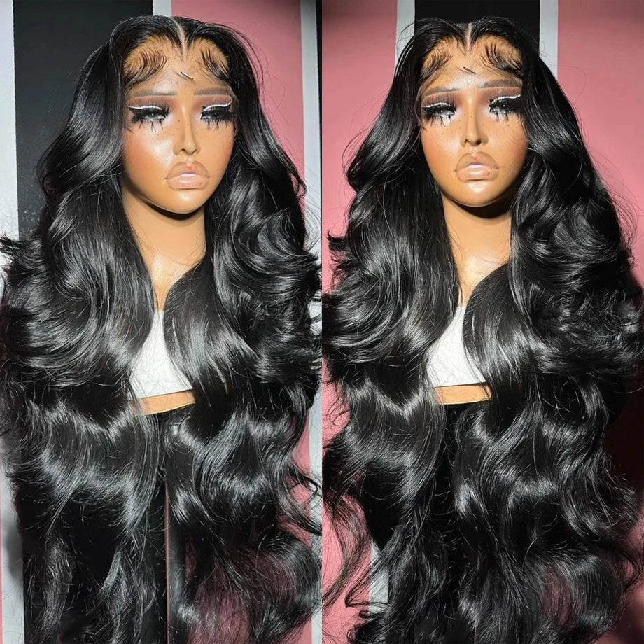 30inch Body Wave 13x4 Lace Front Human Hair Wig 13x6 Lace Frontal Wigs For Women Brazilian 5x5 Transparent Lace Closure Wig Sale SuperFye 13x4 Lace Wig / CHINA / 26inches|180% SuperFye