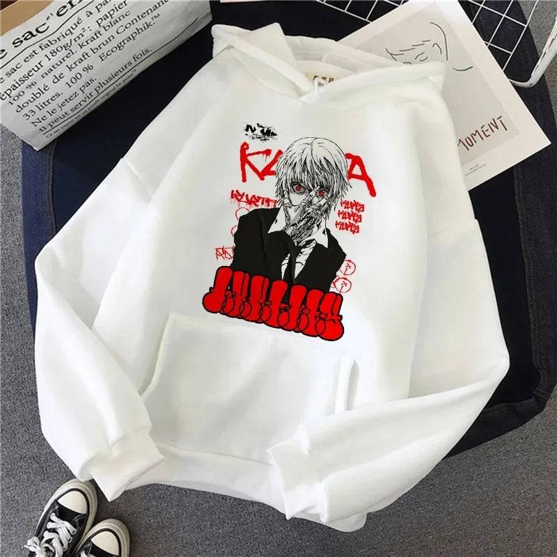 2023 Autumn Winter Hunter Hisoka Kurapika Hoodies Women Killua Zoldyck Devil Eye Sweatshirts Unisex Anime HXH Hoody Tops