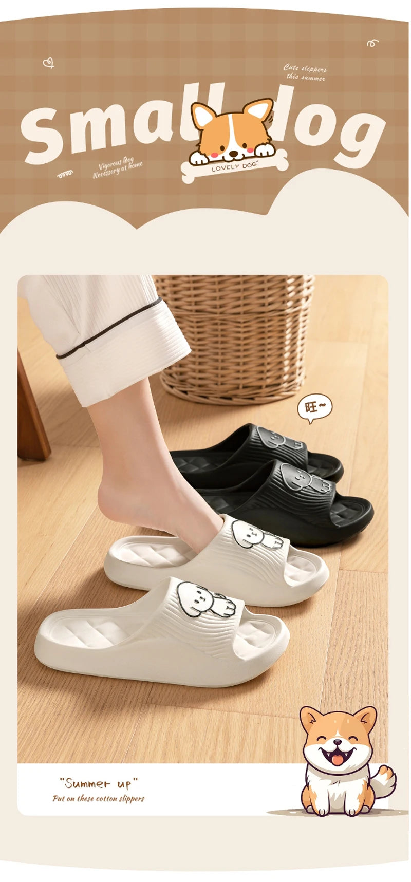 Cute Couple Pillow Slippers Female Summer Wear 2024 New Bathroom Bath Non-slip Indoor Home Eva Thick Bottom Sandals SuperFye White / 44-45 SuperFye