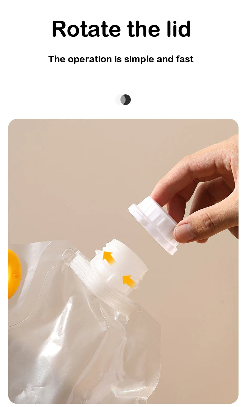 Grain Storage Bag Portable Insect Proof Moisture Proof Fresh Keeping Bag Recyclable Portable Transparent Grain Storage Bags SuperFye 500G / 2PCS SuperFye