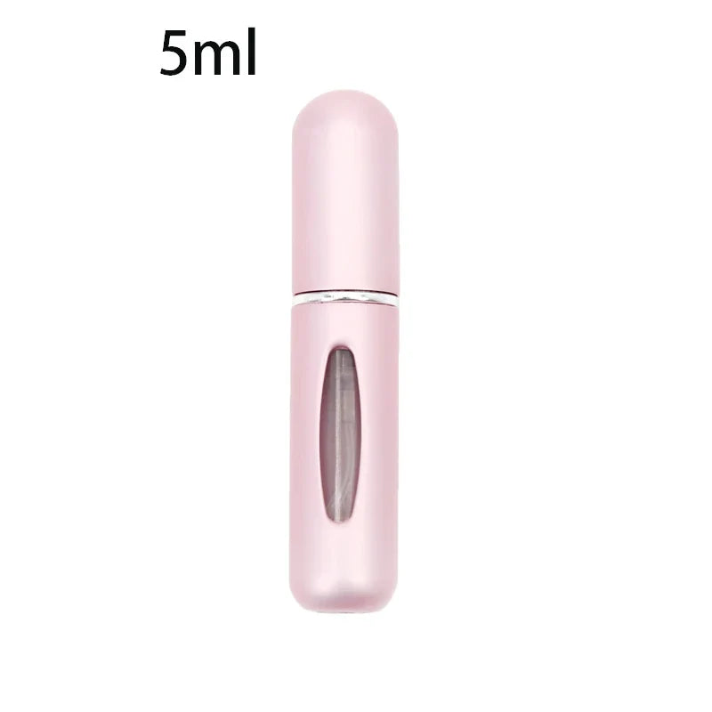 Refillable Mini Perfume Bottle Portable Cosmetic Bottle Spray Bottle Atomizer Spray Container Travel Refillable Bottles 8ml /5ml SuperFye 5ml Matte Pink SuperFye