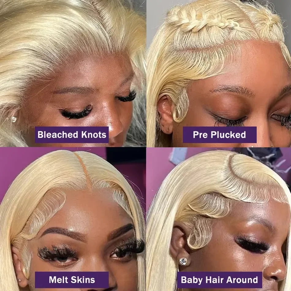 13x6 Hd Transparent 250 Density 613 Straight Wigs 13x4 Honey 613 Blonde Lace 30 40 Inches Straight Human Hair Lace Frontal Wig SuperFye 613 Blonde / United States / 36inches|210 Density|13x7 SuperFye