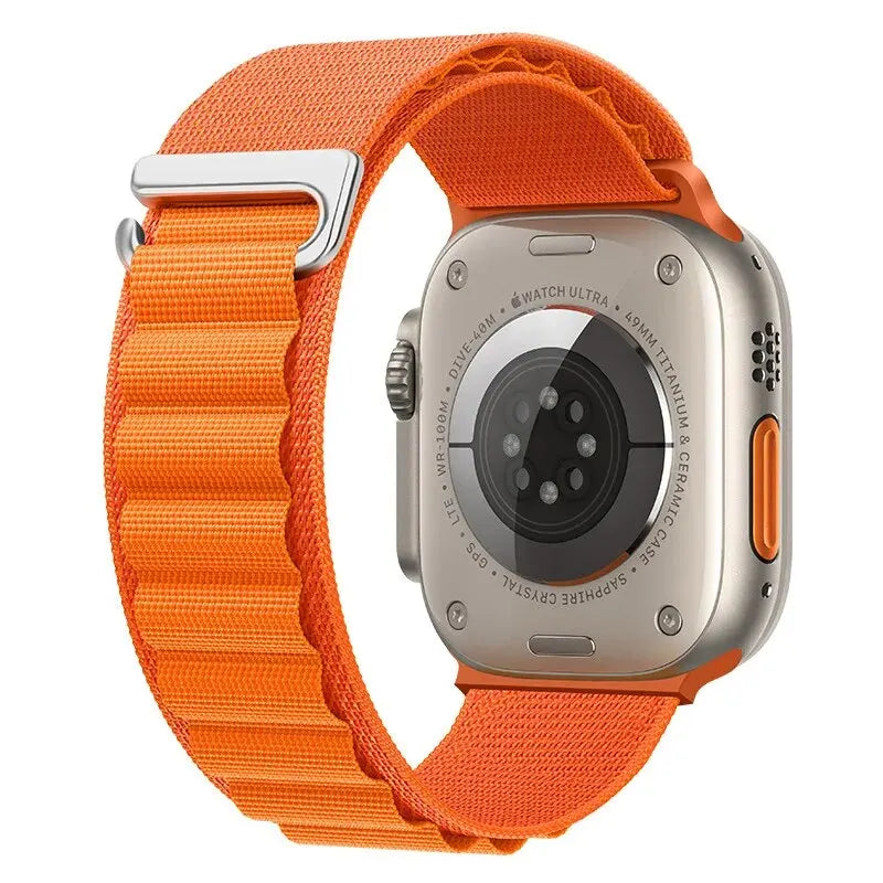 Alpine Loop for Apple Watch Ultra 2/1 Band 49mm 45mm 44m 42mm 41mm 40mm 38mm Nylon Strap for IWatch 9 8 7 6 5 4 3 SE Bracelet SuperFye 38mm 40mm 41mm / orange SuperFye