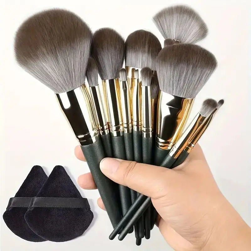 Makeup Brush Set Soft Fluffy Professiona Cosmetic Foundation Powder Eyeshadow Kabuki Blending Make Up Brush Beauty Tool Makeup SuperFye 14pcs lvyun pp SuperFye