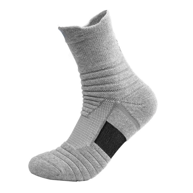 1/3 Pairs Anti-slip Football Socks Men Cotton Sock Short Long Tube Soccer Basketball Sport Socks Breathable Deodorous Sock 39-45 SuperFye 3pairs-short-mixed / EU39-45 SuperFye