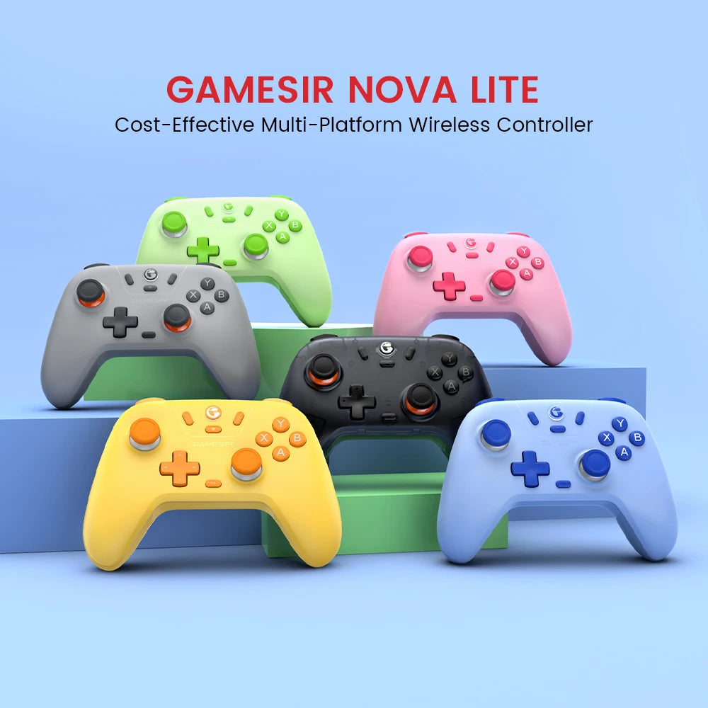 GameSir Nova Lite Wireless Gamepad Controller with Bluetooth, Dongle, Wired for Switch, Android, IOS, PC & Steam Games SuperFye GST4NLW003 SuperFye