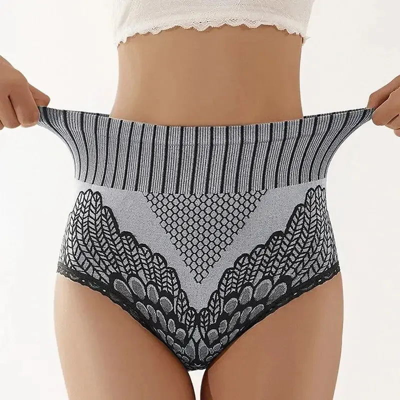 New Women's Panties Underwear Seamless Briefs High Waist Underpanties Bodyshaper Ladies Female SuperFye Grey / XL SuperFye