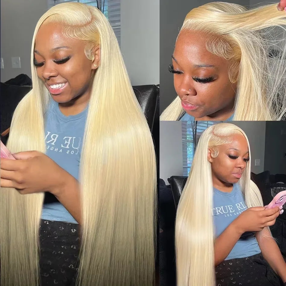 13x6 Hd Transparent 250 Density 613 Straight Wigs 13x4 Honey 613 Blonde Lace 30 40 Inches Straight Human Hair Lace Frontal Wig SuperFye 613 Blonde / United States / 36inches|210 Density|13x7 SuperFye