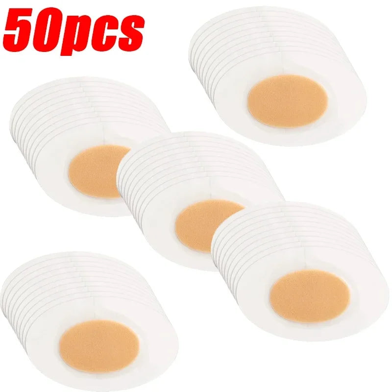 10-50PCS Silicone Gel Shoes Stickers Pain Relief Patch Liner High Heel Sticker Feet Care Adhesive Hydrocolloid Pads Cushions SuperFye white 3 / CHINA SuperFye