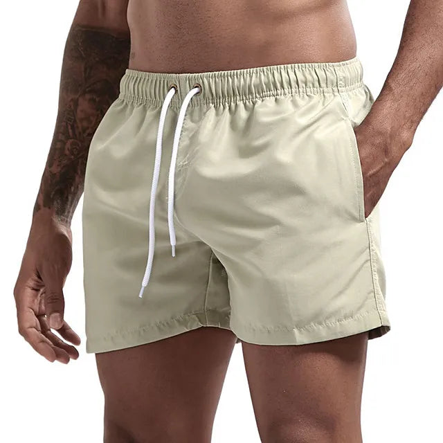 Swim Trunks Swim Shorts for Men Quick Dry Board Shorts Bathing Suit Breathable Drawstring With Pockets for Surfing Beach Summer