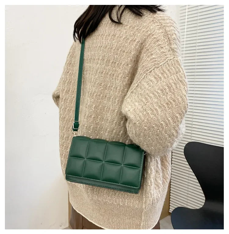 Fashion Brand Designer Women Shoulder Bag Small PU Leather Female Crossbody Bag Trend Classic Handle Handbag Women