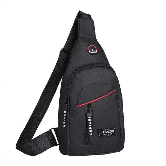 New Shoulder Bag Man 2022 Casual Chest Business Male MultiFunctional Women Backpack Cycling Sports Rucksack Travel Pack SuperFye Black SuperFye