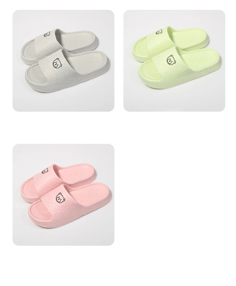 Non-slip Slippers Female Outer Wear 2024 New Bathroom Bathroom Indoor Home Sandals Female Summer Eva SuperFye PURPLE / 40-41 SuperFye