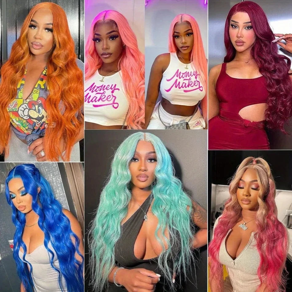 250 Density 613 hd lace frontal wig 13x6 Blonde Straight lace front wigs human hair Brazilian Colored Human Hair Wigs For Women