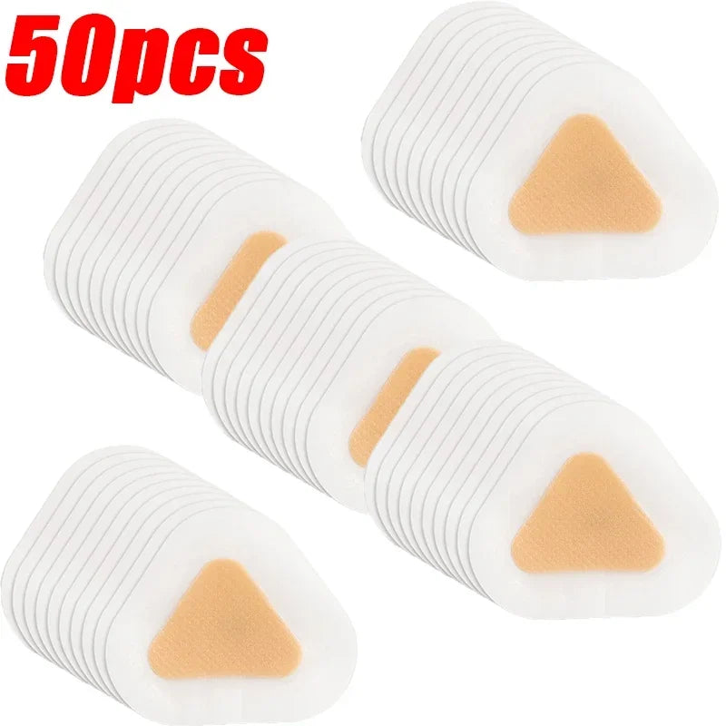 10-50PCS Silicone Gel Shoes Stickers Pain Relief Patch Liner High Heel Sticker Feet Care Adhesive Hydrocolloid Pads Cushions SuperFye white 5 / CHINA SuperFye