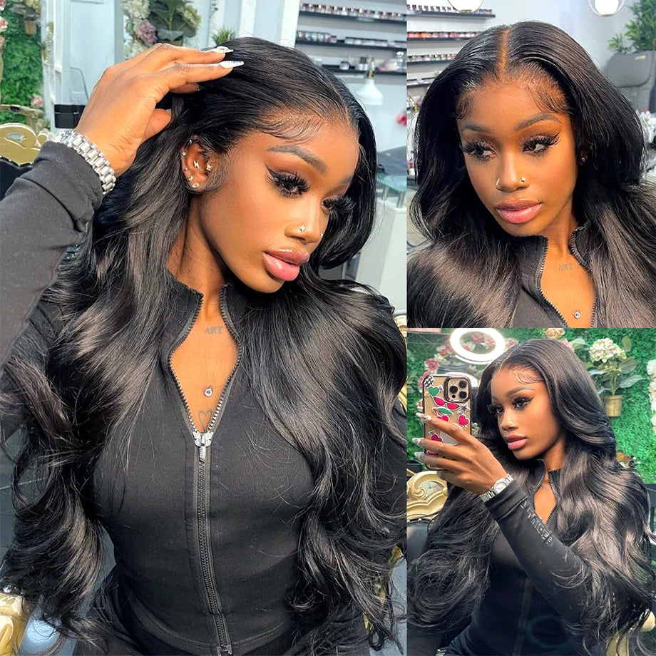 30inch Body Wave 13x4 Lace Front Human Hair Wig 13x6 Lace Frontal Wigs For Women Brazilian 5x5 Transparent Lace Closure Wig Sale SuperFye 13x4 Lace Wig / CHINA / 26inches|180% SuperFye