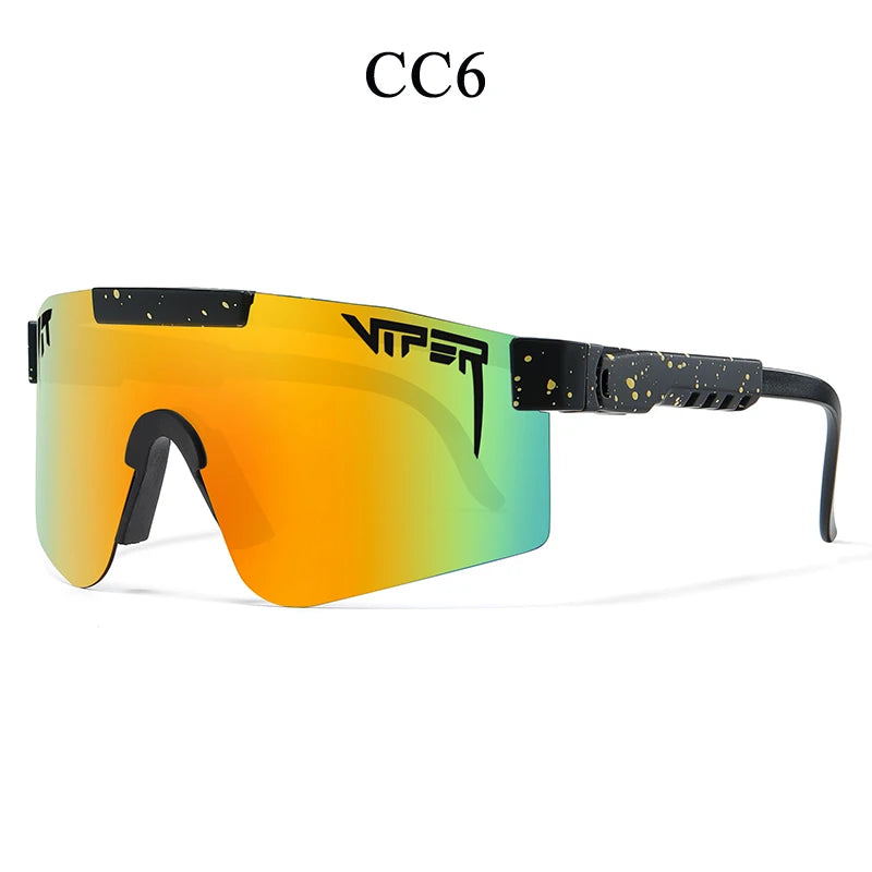 Sport Sunglasses Men NEW Style UV400 Male Eyeglasses Pit Viper Female Sun Glasses Windproof Goggles Women Fashion Eyewear