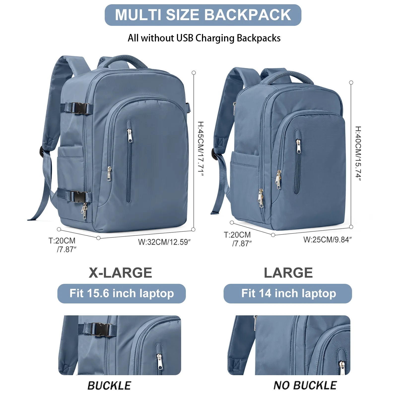 Laptop Bag Travel Backpack for Women Large Capacity Easyjet Carry-Ons 45x36x20 Backpack Ryanair 40x20x25, Men's Cabin Backpack SuperFye Light Brown / S SuperFye