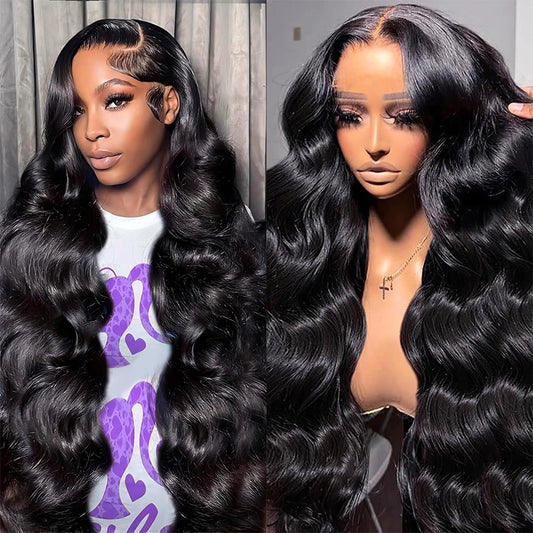 30inch Body Wave 13x4 Lace Front Human Hair Wig 13x6 Lace Frontal Wigs For Women Brazilian 5x5 Transparent Lace Closure Wig Sale SuperFye 13x4 Lace Wig / CHINA / 26inches|180% SuperFye