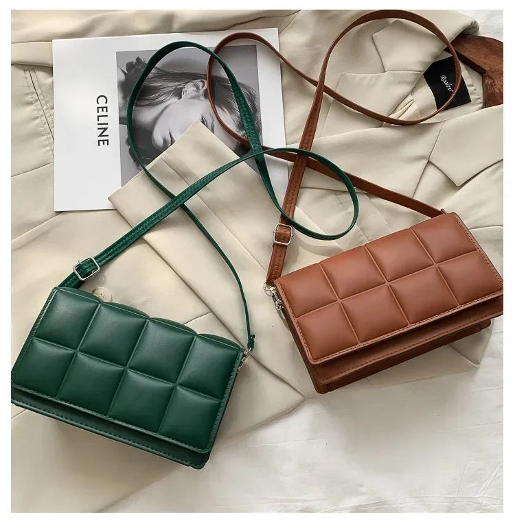 Fashion Brand Designer Women Shoulder Bag Small PU Leather Female Crossbody Bag Trend Classic Handle Handbag Women