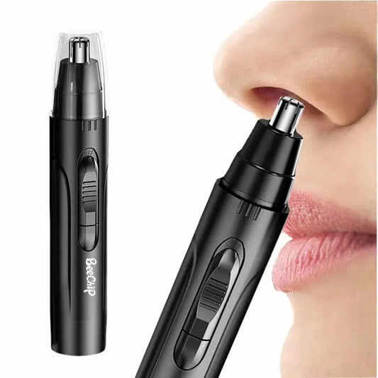 Black Electric Nose Hair Trimmer Ear and Nose Hair Trimmer Professional Painless Nose Hair Trimmer For MenAnd Women SuperFye Black SuperFye