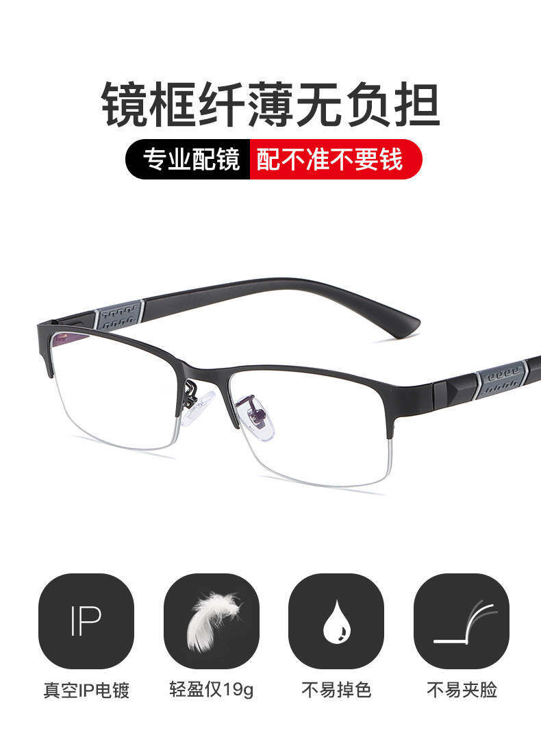 Men Reading Glasses Retro Business Hyperopia Glasses Anti Blue Light Reading Glasses 0 +1.0 To +4.0 Glasses SuperFye Blue / +200 SuperFye