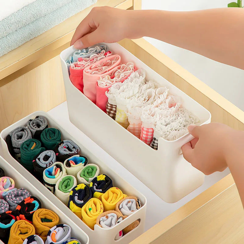 1PC Kitchen Cabinet Layered Shelf Storage Box Seasoning Various Space Saving Cabinet Drawer Storage Separation Sorting Box SuperFye white-S SuperFye