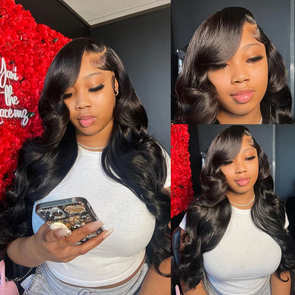 HD Transparent 13x4 13x6 Body Wave Lace Front Wig Pre Plucked 360 Lace Frontal Wig Human Hair Wigs For Women 5x5 Wig 200 Density SuperFye 360 HD / United States / 34inches|180 Density SuperFye