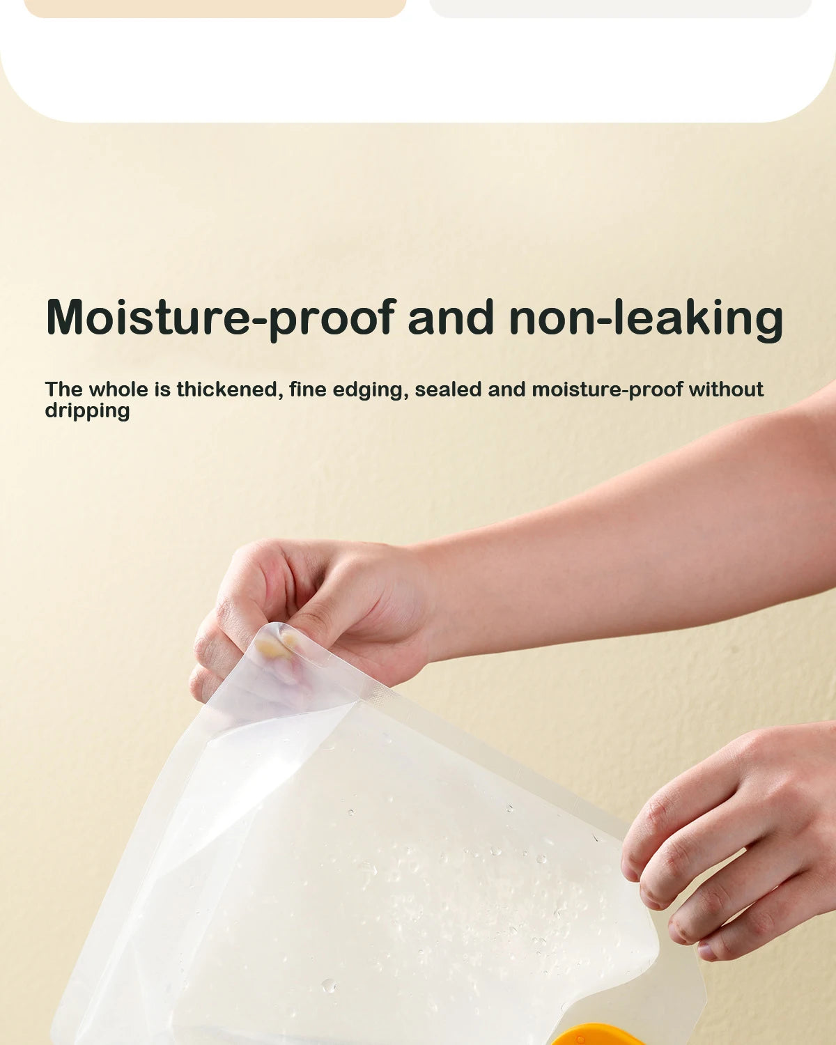 Grain Storage Bag Portable Insect Proof Moisture Proof Fresh Keeping Bag Recyclable Portable Transparent Grain Storage Bags SuperFye 500G / 2PCS SuperFye