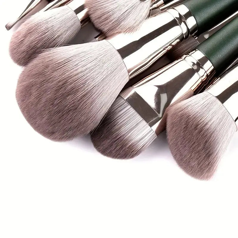 14Pcs Makeup Brushes Set Large Fluffy Soft Eye Shadow Foundation Brush Women Cosmetic Powder Blush Blending Beauty Make Up Tools SuperFye 14 Pcs SuperFye